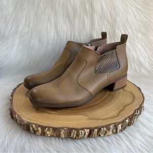 Dansko side zip leather booties 42/11